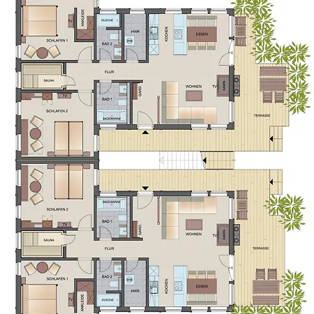 Διαμέρισμα Typ D2 - Papa Bay Pelzerhaken